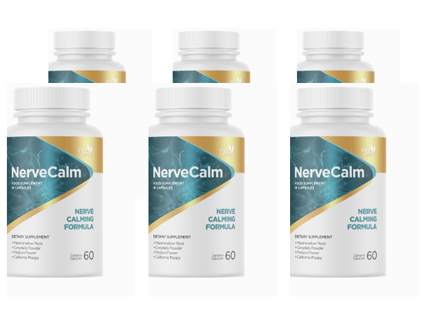 NerveCalm® 6 bottle bundle — 180-day nerve comfort supply